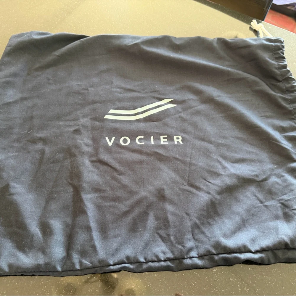 Black Leather Men's Briefcase